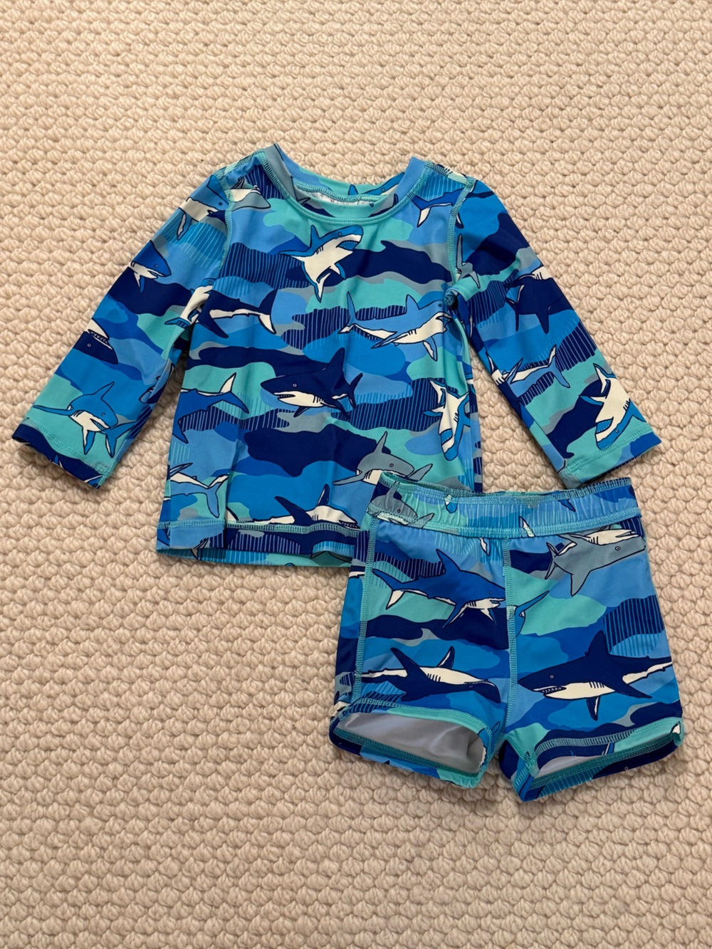 Hanna Andersson swim/rash guard set